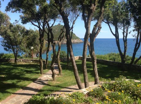 Toskana, freistehende Villa direkt am Meer | Tritt-toskana.de