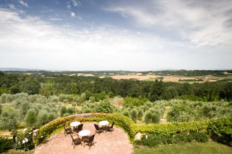 Ferienhäuser mit Swimmingpool, kleiner Agriturismo