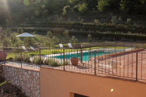 4 Ferienwohnungen im grünen Herzen der Toskana, Tritt-Case in Italia