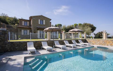 Freistehende Villa mit Pool für 8 Personen | Tritt-toskana.de