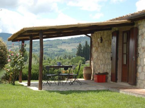 Ferinhaus mit Pool, Siena, Toskana, Italien