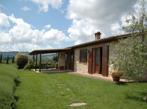 Ferinhaus mit Pool, Siena, Toskana, Italien