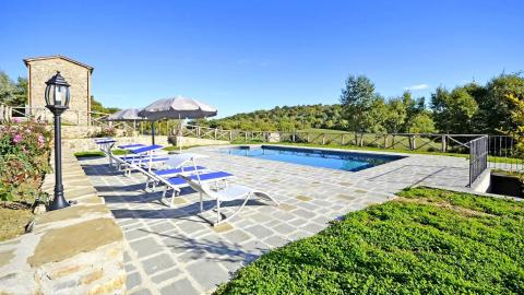 Ferienhaus mit Pool für 7 Personen, Cortona | Tritt-toskana.de