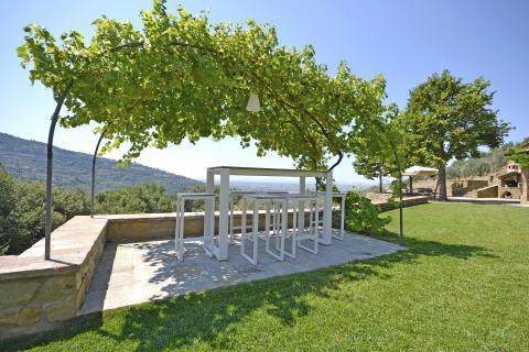 Moderne Ferienvilla für 8 Personen bei Cortona | Tritt-toskana.de