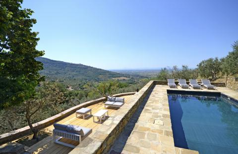 Moderne Ferienvilla für 8 Personen bei Cortona | Tritt-toskana.de