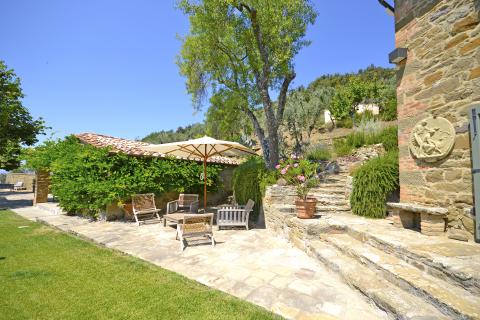 Moderne Ferienvilla für 8 Personen bei Cortona | Tritt-toskana.de