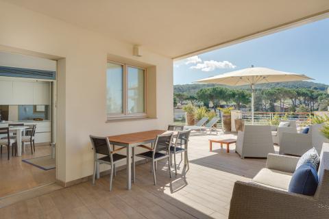 Luxus Ferienwohnungen in einem Yachthafen im Süden der Toskana