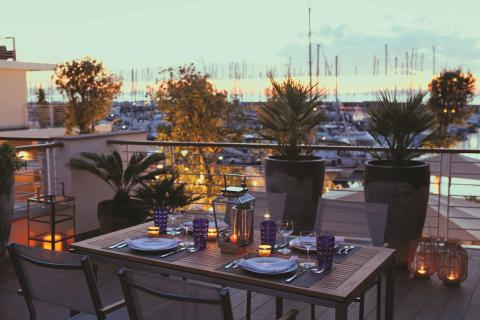 Luxus Ferienwohnungen in einem Yachthafen im Süden der Toskana