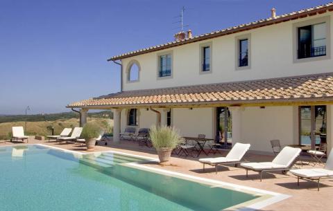 Luxus-Villa mit Traum-Panorama, Tritt-Toskana.de