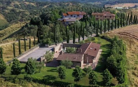 Schöne freistehende Villa in der Toskana für 6 Personen | Tritt