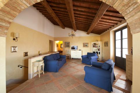 Große freistehende Villa mit beheizbaren Pool, Toskana