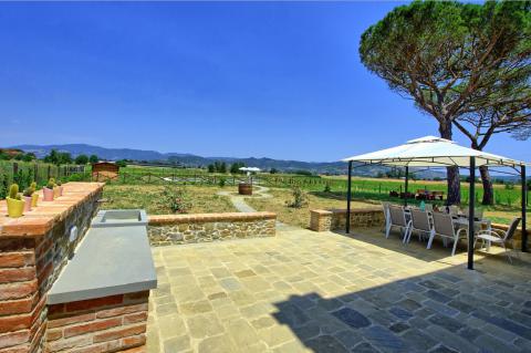 Freistehende Villa mit Pool, im Süd-Osten der Toskana, Tritt-Case in Italia