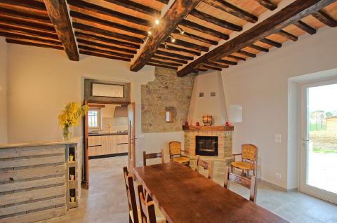 Freistehende Villa mit Pool, im Süd-Osten der Toskana, Tritt-Case in Italia