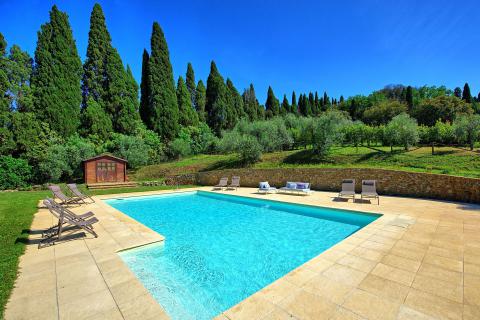 Villa Empoli bei Florenz, Toskana, Tritt-Case in Italia