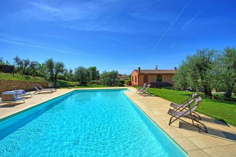 Villa Empoli bei Florenz, Toskana, Tritt-Case in Italia