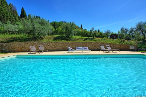 Villa Empoli bei Florenz, Toskana, Tritt-Case in Italia
