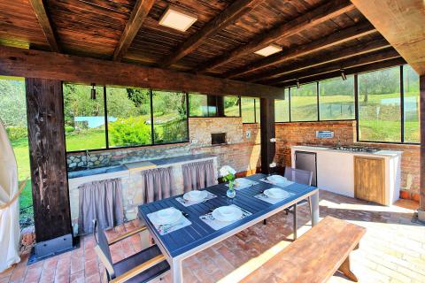 Villa Empoli bei Florenz, Toskana, Tritt-Case in Italia