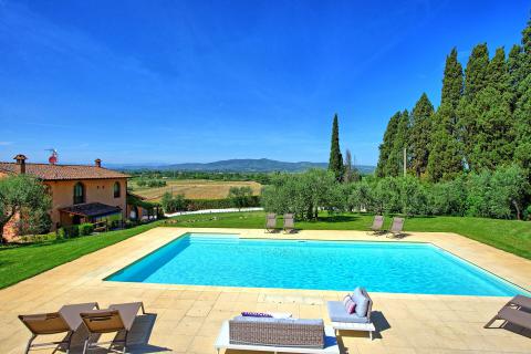 Villa Empoli bei Florenz, Toskana, Tritt-Case in Italia