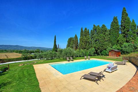 Villa Empoli bei Florenz, Toskana, Tritt-Case in Italia