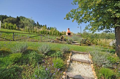 Villa Empoli bei Florenz, Toskana, Tritt-Case in Italia
