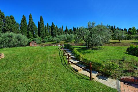 Villa Empoli bei Florenz, Toskana, Tritt-Case in Italia