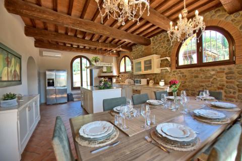 Villa Empoli bei Florenz, Toskana, Tritt-Case in Italia