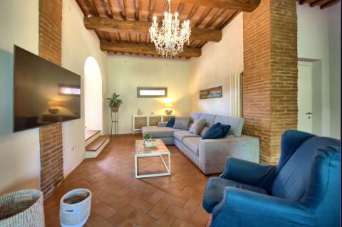 Villa Empoli bei Florenz, Toskana, Tritt-Case in Italia