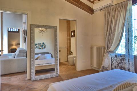 Villa Empoli bei Florenz, Toskana, Tritt-Case in Italia