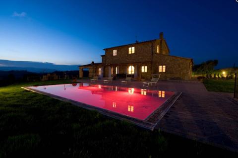 Luxusvilla mit Pool für 12 Personen, Toskana-Tritt