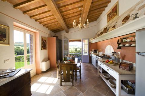 Luxusvilla mit Pool für 12 Personen, Toskana-Tritt