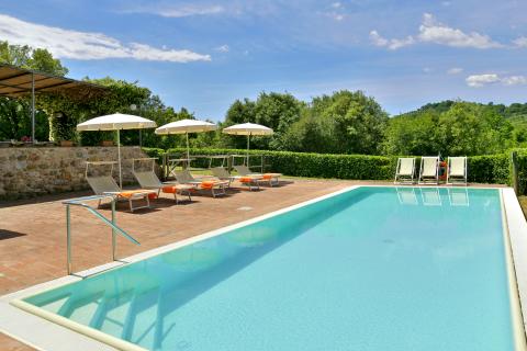 Freistehendes Ferienhaus mit Pool, Toskana