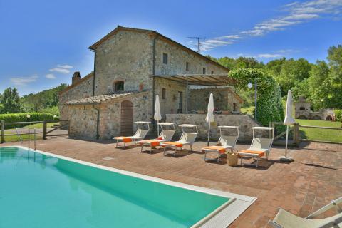 Freistehendes Ferienhaus mit Pool, Toskana