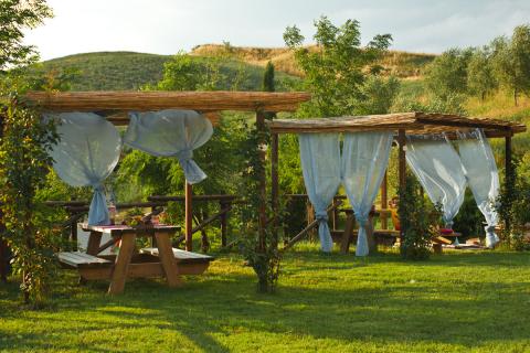 Agriturismo mit Pool, 6 Ferienwohnungen bei Volterra, Tritt-Toskana