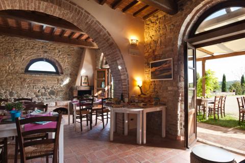 Agriturismo mit Pool, 6 Ferienwohnungen bei Volterra, Tritt-Toskana