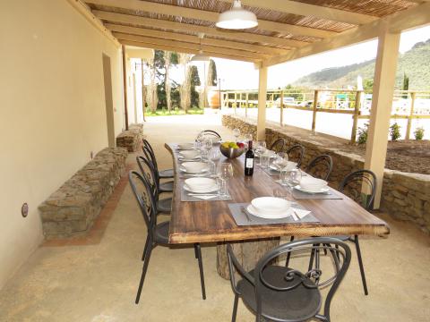 Freistehendes Ferienhaus mit Pool, Toskana