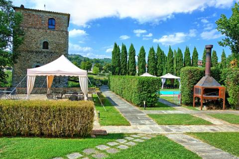 Villa Ponti bei Capolona, Toskana, Tritt Case in Italia