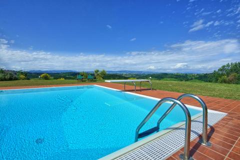 Freistehendes Ferienhaus für bis zu 8 Personen in den Hügeln der Toskana, Tritt Case in Italia