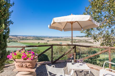 Agriturismo Podere Albereto mit Ferienwohnungen und Pool, Tritt Case in Italia