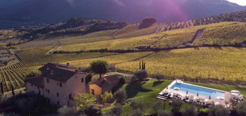 Ferienwohnungen nahe Florenz mit Pool