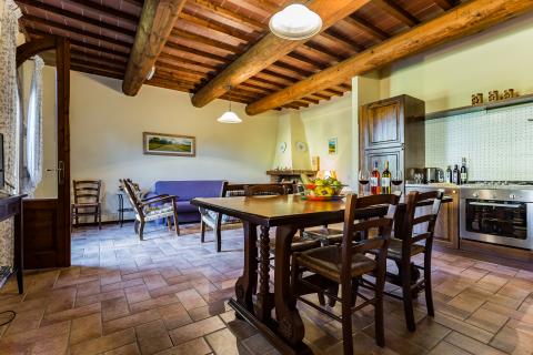 Wohnbereich Wohnung Piscina