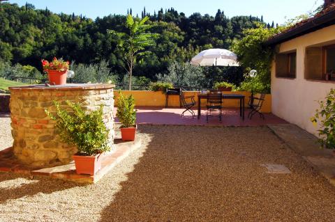 Terrasse Drei-Zimmer-Wohnung Pizzi