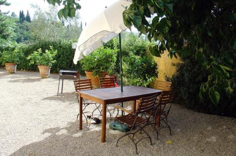 Terrasse Zwei-Zimmer-Wohnung Scarletta