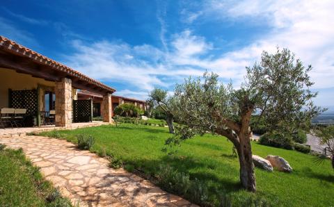 Borgo Corallo, Alghero, Sardinien, Tritt-Case in Italia