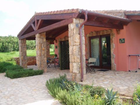 Borgo Corallo, Alghero, Sardinien, Tritt-Case in Italia