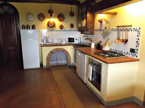 Freistehendes Ferienhaus mit Pool, Toskana