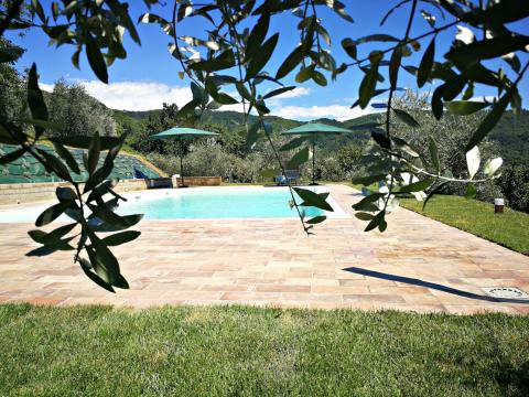 Freistehendes Ferienhaus mit Pool, Toskana
