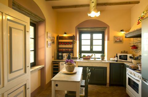 Ferienhaus mit Pool bei Pisa