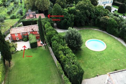 Freistehende Ferienwohnung in Lucca, Toskana | Tritt-toskana.de