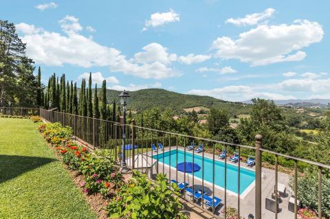 Luxuriöser Palazzo Monterchi ideal für toskanische Traumhochzeit