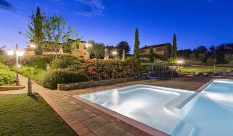 Poggio Panoramico in Arezzo mit Sportanlagen | Tritt-toskana.de